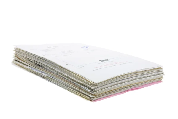Stack of Business Documents — Stock Photo, Image