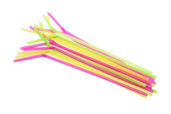Plastic Drinking Straws — Stock Photo, Image