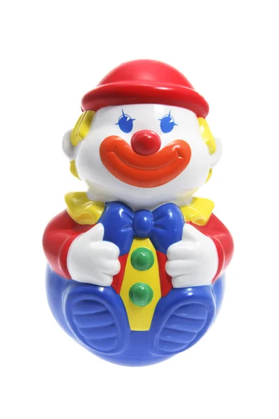 Игрушечный клоун Роли-Поли — стоковое фото