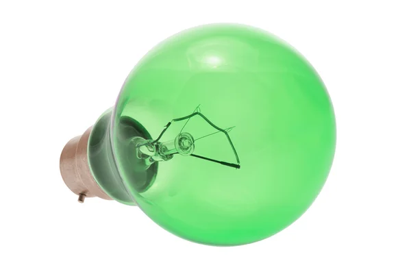 緑の電球 — ストック写真