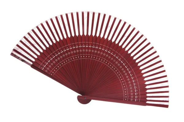 Китайский складной вентилятор — стоковое фото