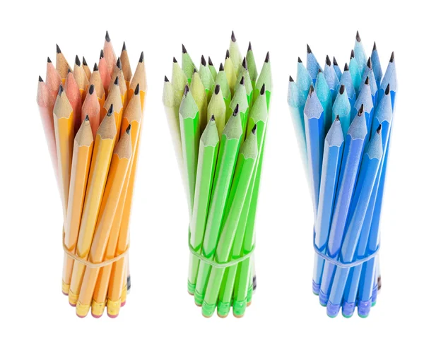 Bundels van potloden — Stockfoto