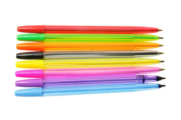 Satır tükenmez kalem — Stok fotoğraf
