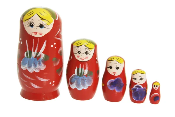 Nido russo bambole — Foto Stock