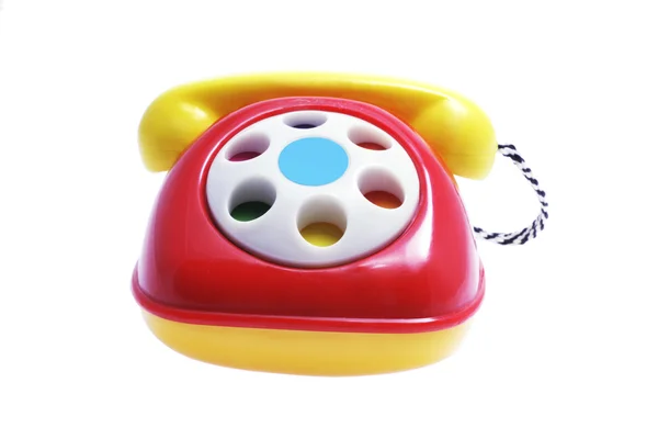 Speelgoed telefoon — Stockfoto