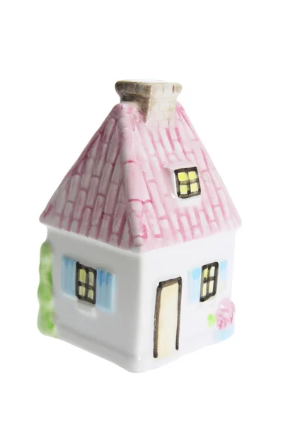 Figurina della casa in miniatura — Foto Stock