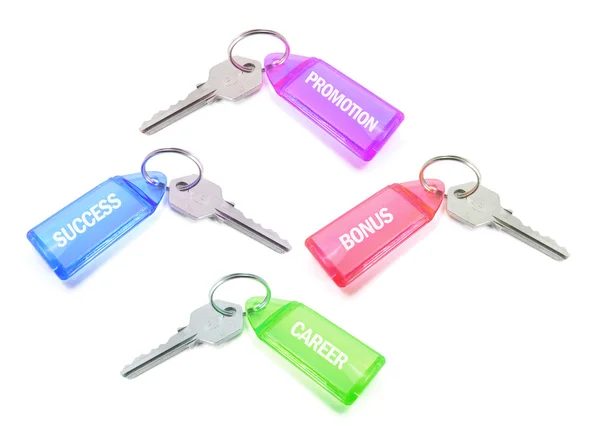 Keys with Tags Royalty Free Stock Photos