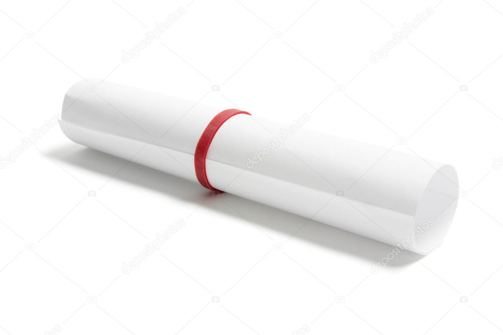 Rolled Up Paper — Stock Photo © newlight #3213689