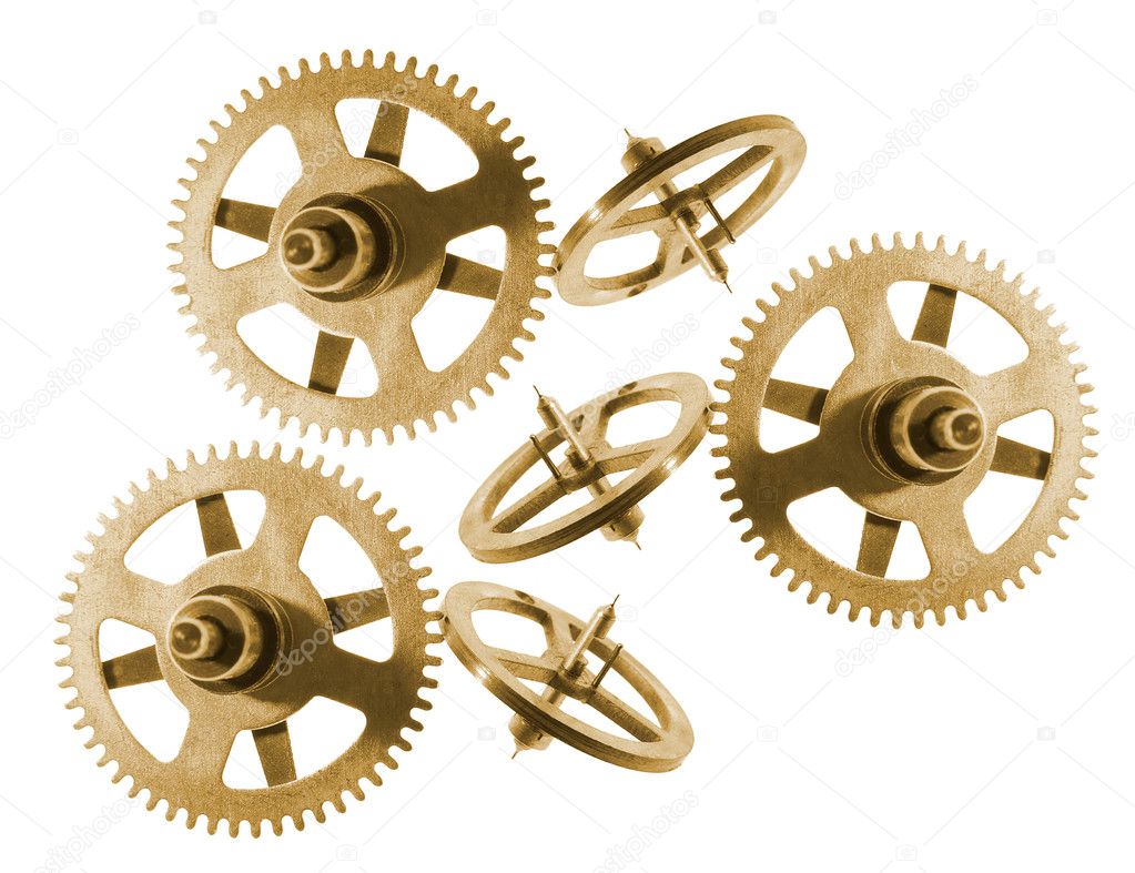 Clock Gear Wheels — Stock Photo © newlight 3214548