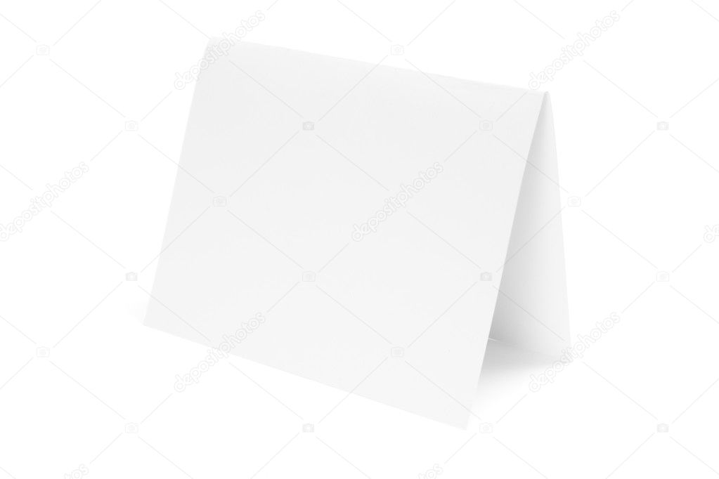 Paper Folded in Half — Stock Photo © newlight #3215459