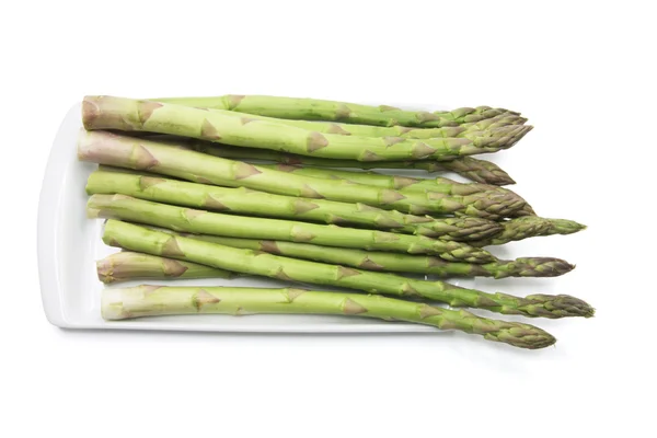 Plate of Asparagus — Stock Photo, Image