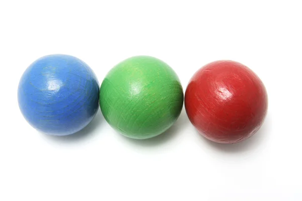 Жонглирующие мячи — стоковое фото