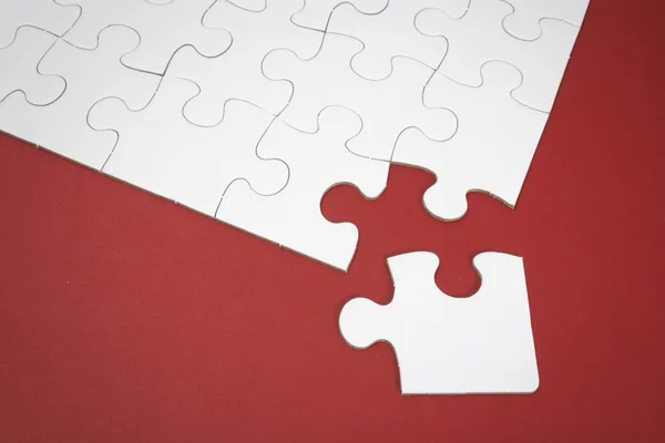 Jigsaw Puzzle with Missing Piece — Stock Photo, Image