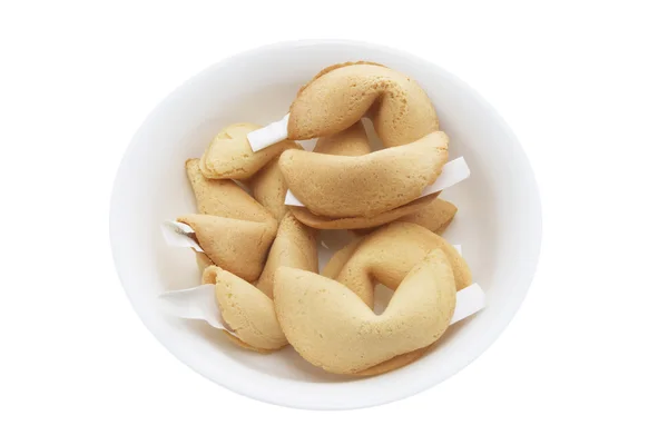 Bowl of Fortune Cookies — Stock Photo, Image