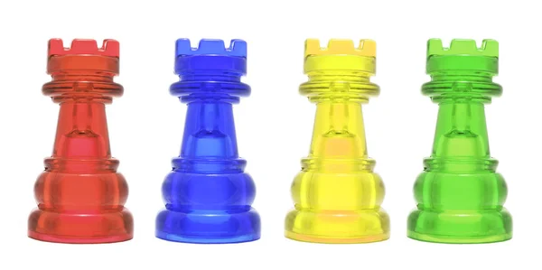 Pedaços de xadrez rainha — Fotografia de Stock