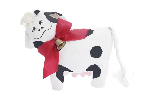 Speelgoed koe — Stockfoto