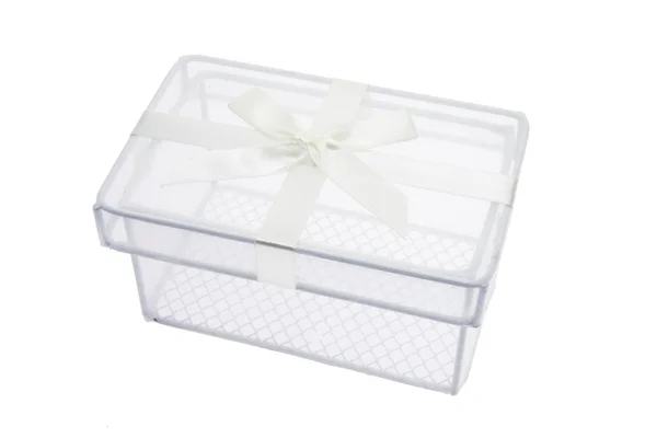 Plastic Gift Box — Stock Photo, Image