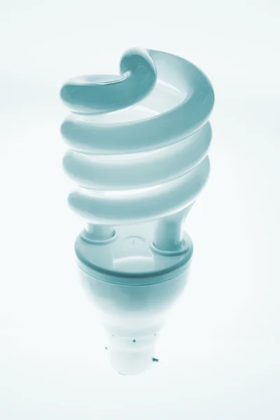 Компактная флуоресцентная лампочка — стоковое фото