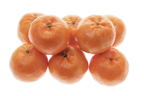 Stapel von Mandarinen — Stockfoto