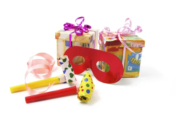 Geschenkboxen und Party-Gefälligkeiten — Stockfoto