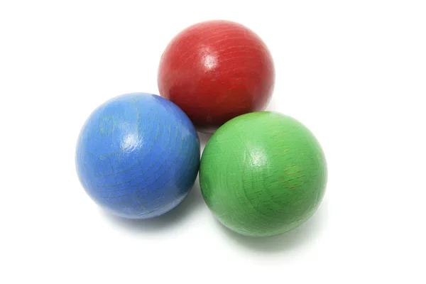 Žonglování míčky — Stock fotografie