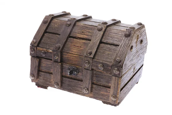 Wooden Treasure Chest — Stock Photo, Image