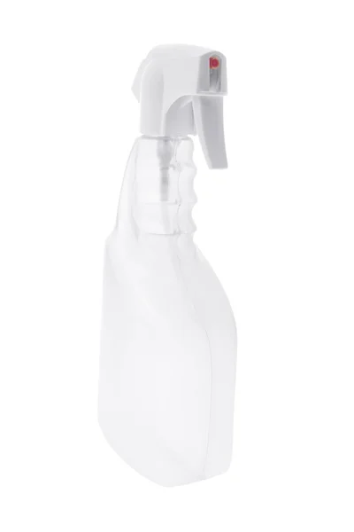 Butelka z rozpylaczem z tworzyw sztucznych — Zdjęcie stockowe