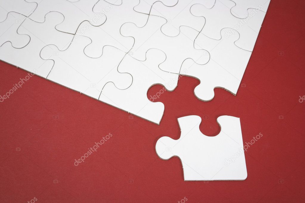 Jigsaw Puzzle with Missing Piece