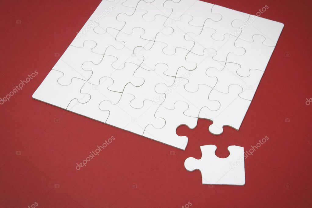 Jigsaw Puzzle with Missing Piece