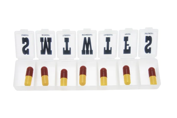 Caixa de pílula — Fotografia de Stock
