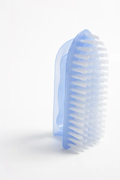 Escova de esfoliação de plástico — Fotografia de Stock
