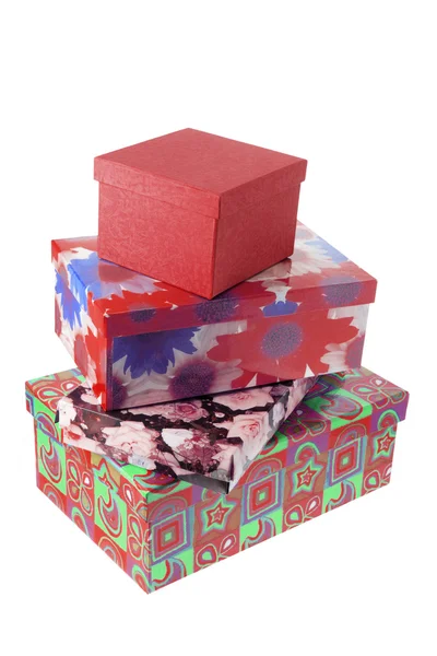 Montón de cajas de regalo — Foto de Stock
