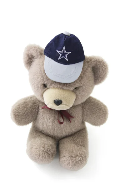 Teddybär mit Mütze — Stockfoto