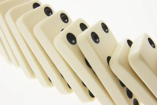 Närbild på dominoe — Stockfoto