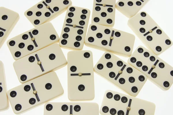 Domino figurky — Stock fotografie