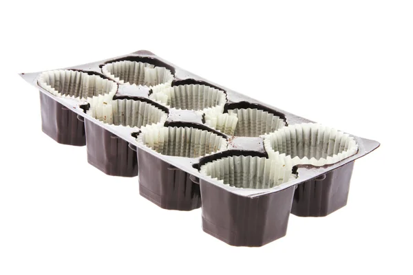 Copas de chocolate de papel —  Fotos de Stock