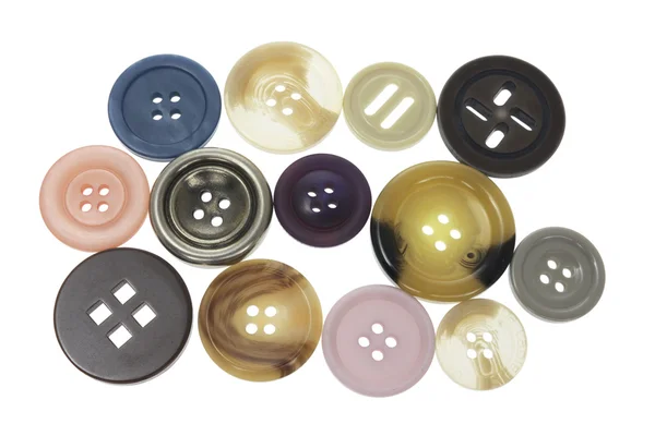 Variedade de botões — Fotografia de Stock