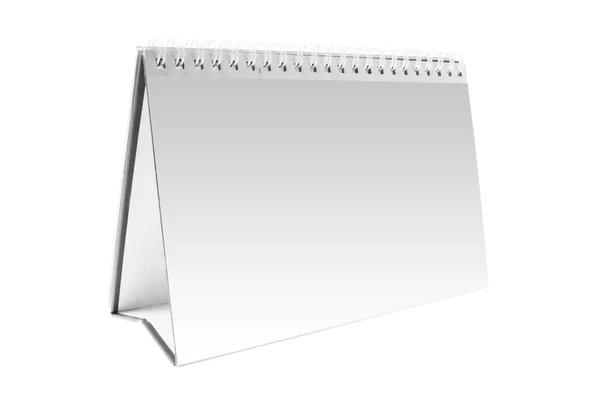Calendário mesa em branco — Fotografia de Stock