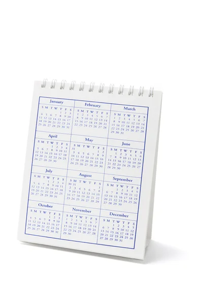 Настільний календар — стокове фото