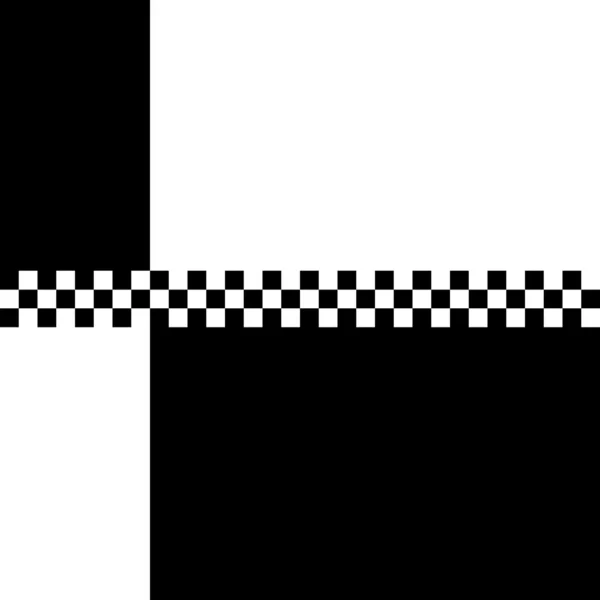 80-е годы Ska 2 Tone Checkerboard — стоковый вектор