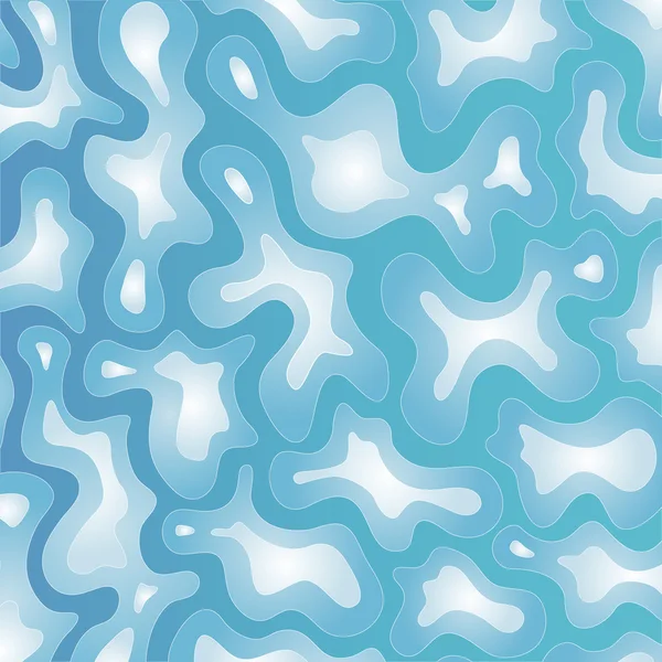 Ondulations aqueuses abstraites — Image vectorielle