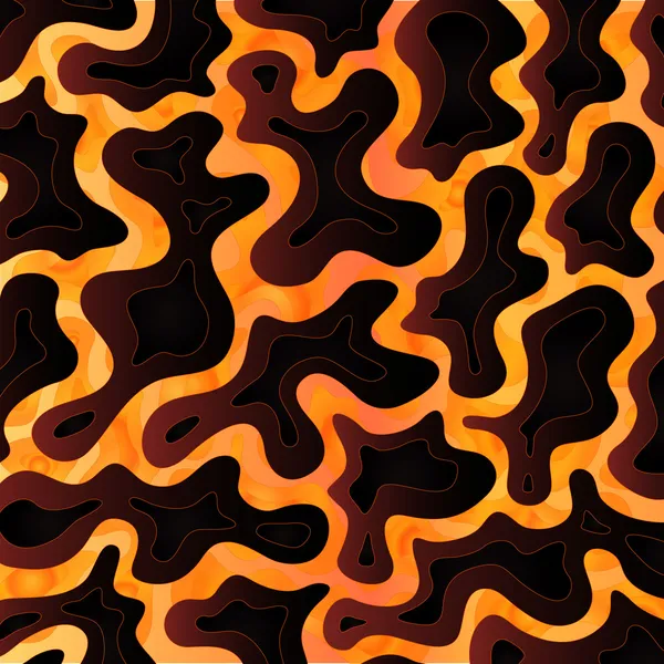 Abstract Molten Lava — Wektor stockowy
