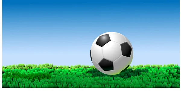 Futbol Topu — Stok Vektör