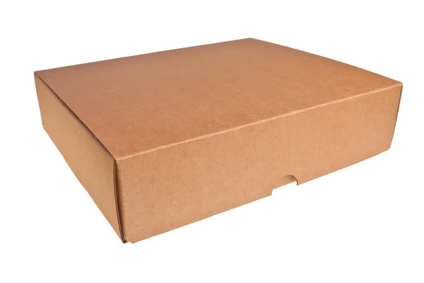 Brown carton box. — Stock Photo, Image