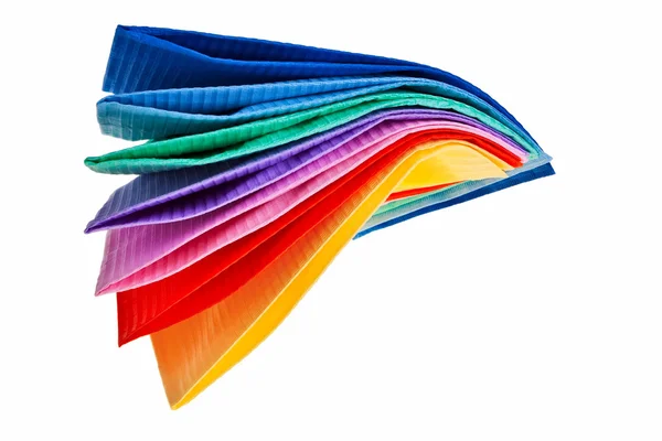 Цветные бумажные салфетки . Стоковое Фото