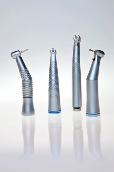 Herramientas de taladro dental . Imagen de stock