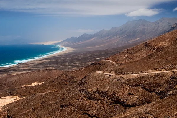 Playa de Cofete, Fuerteventura. lizenzfreie Stockbilder