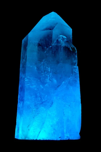 Una roccia di cristallo . Foto Stock Royalty Free