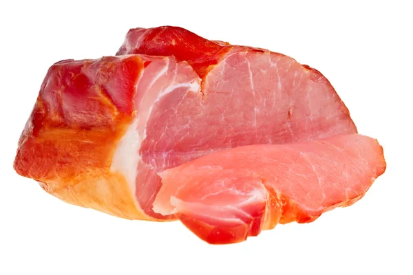 Bacon affumicato primo piano . — Foto Stock
