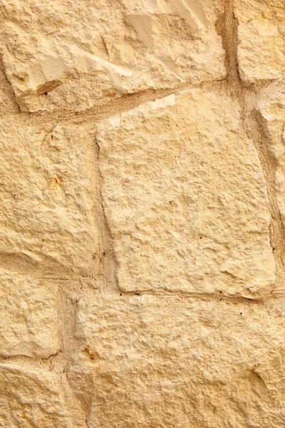 Kalksteinmauer. Stockbild